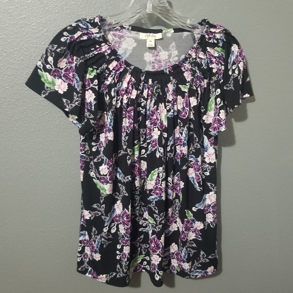 Style & Co Floral Blouse